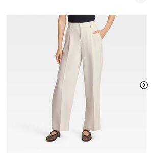 a new day Cream Wide Leg Women's Pants
